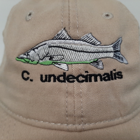 Snook Hat Cap Adjustable Beige Cotton Embroidered - Picture 2 of 7